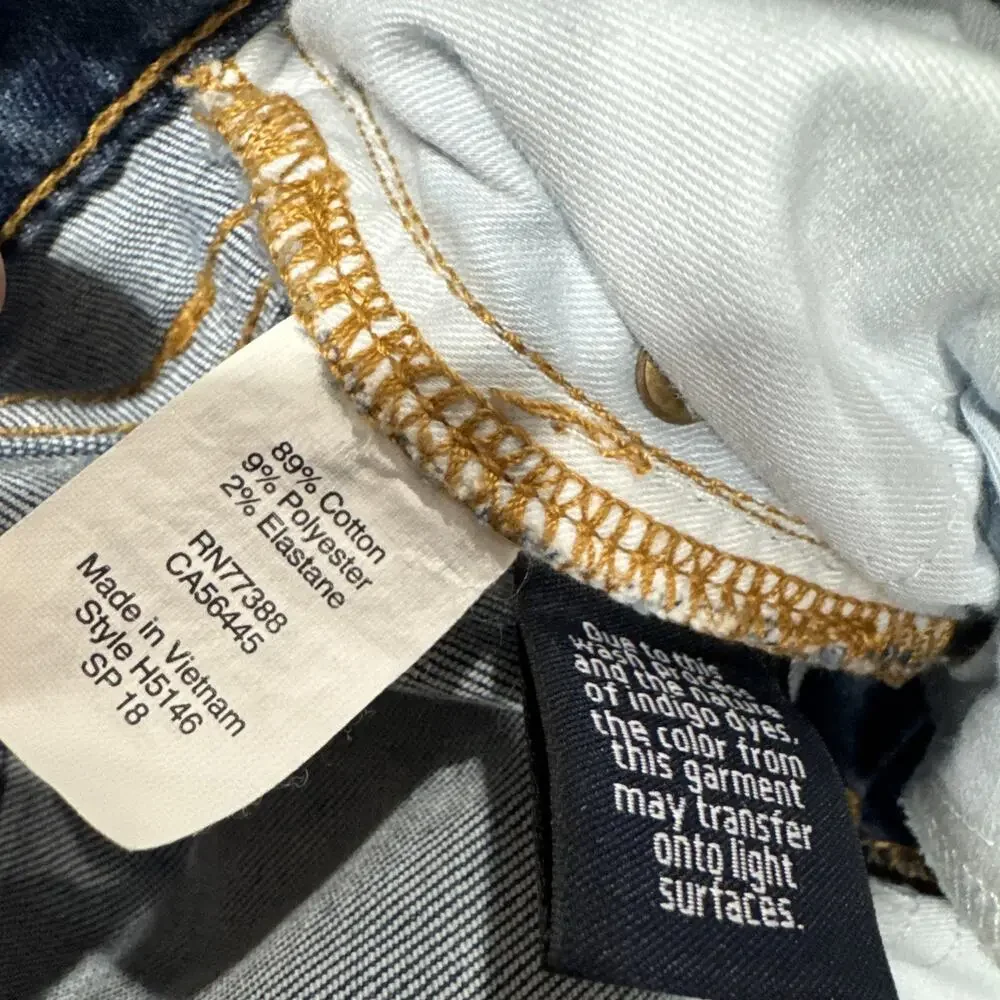 J.Crew Jeans Womens Size 27 Blue Skinny Stretch Denim Pants Casual - Picture 5 of 10